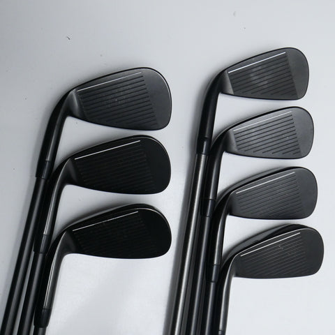 Used PXG 0311 XP Gen 5 Black Label Elite Iron Set / 4 - PW / Regular Flex