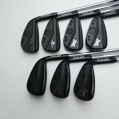 Used PXG 0311 XP Gen 6 Black Label Elite Iron Set / 5 - PW + GW / Regular Flex