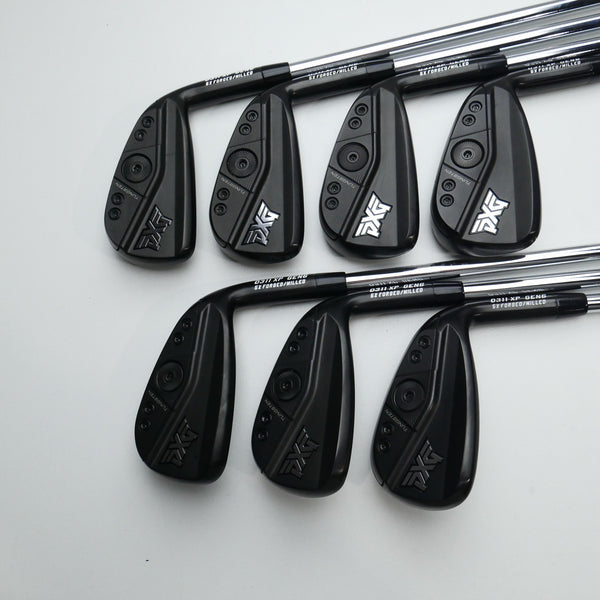 Used PXG 0311 XP Gen 6 Black Label Elite Iron Set / 5 - PW + GW / Regular Flex
