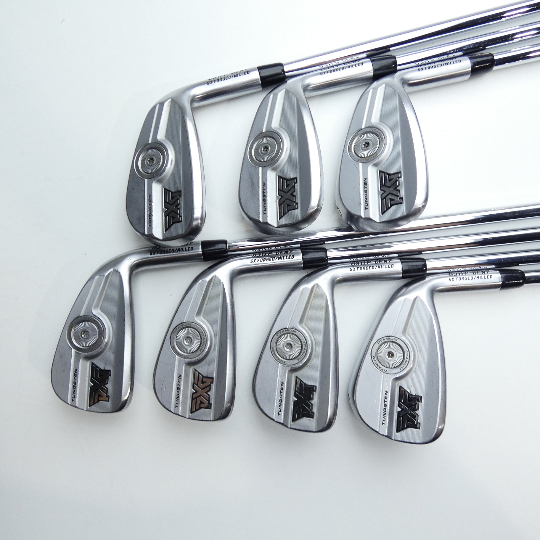Used PXG 0311P GEN 7 Iron Set / 5 - PW + GW / Regular Flex