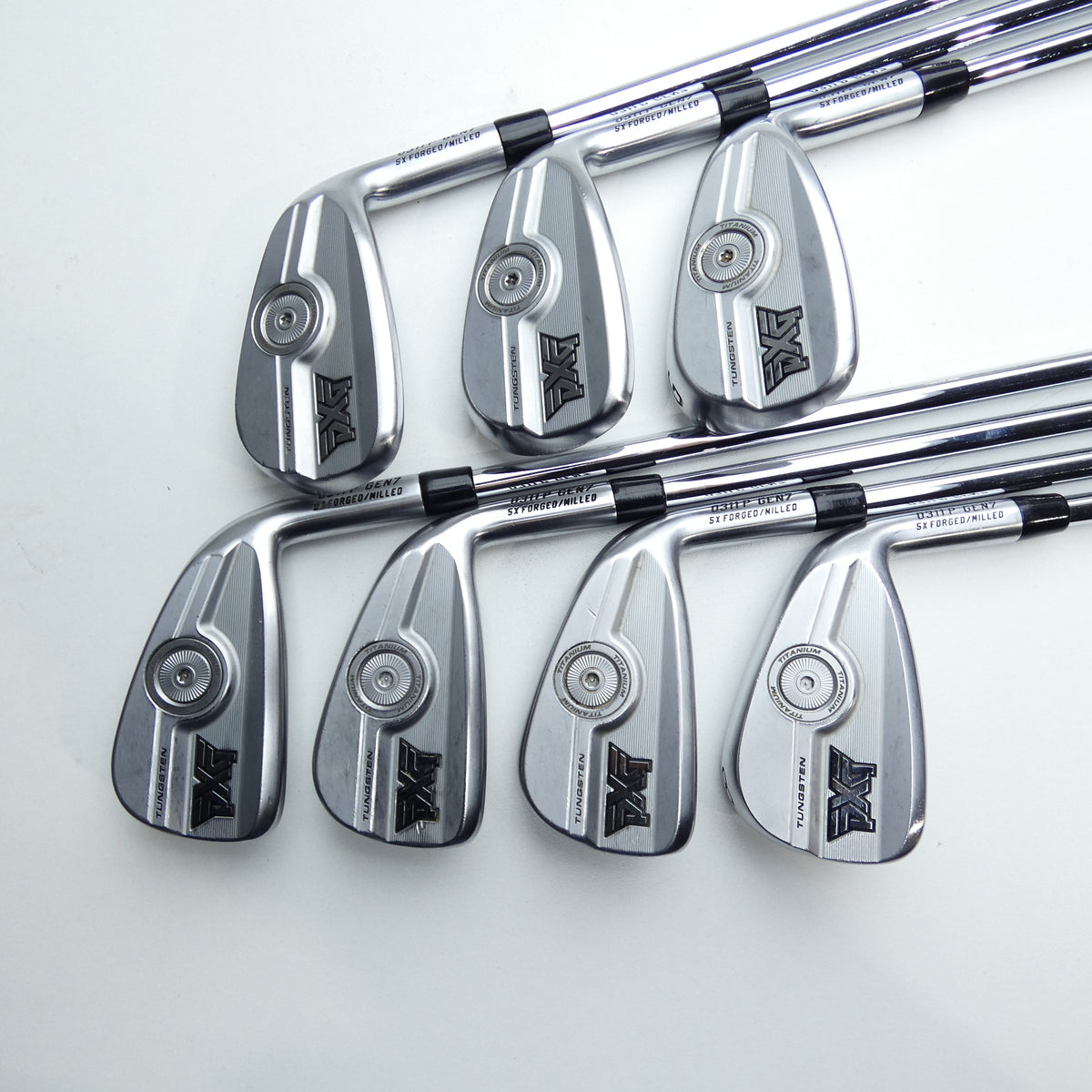 Used PXG 0311P GEN 7 Iron Set / 5 - PW + GW / Stiff Flex