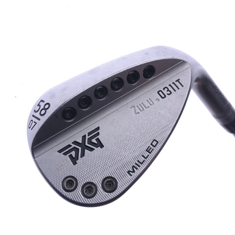 Used PXG 0311T Zulu Chrome Lob Wedge / 58.0 Degrees / Stiff Flex