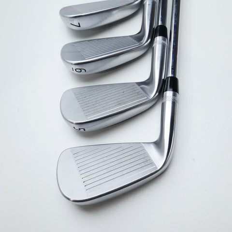 Used PXG 0317 CB & 0317 ST Combo Iron Set / 4 - PW / Stiff Flex
