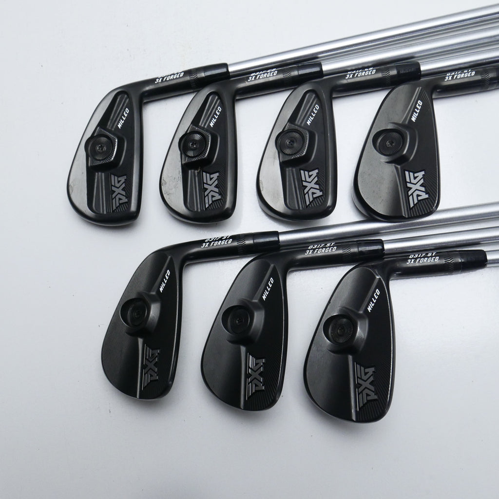 Used PXG 0317 CB & 0317 ST Combo Iron Set / 4 - PW / Stiff Flex