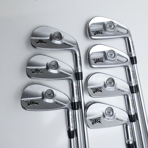 Used PXG 0317 CB & 0317 ST Combo Iron Set / 4 - PW / X-Stiff Flex