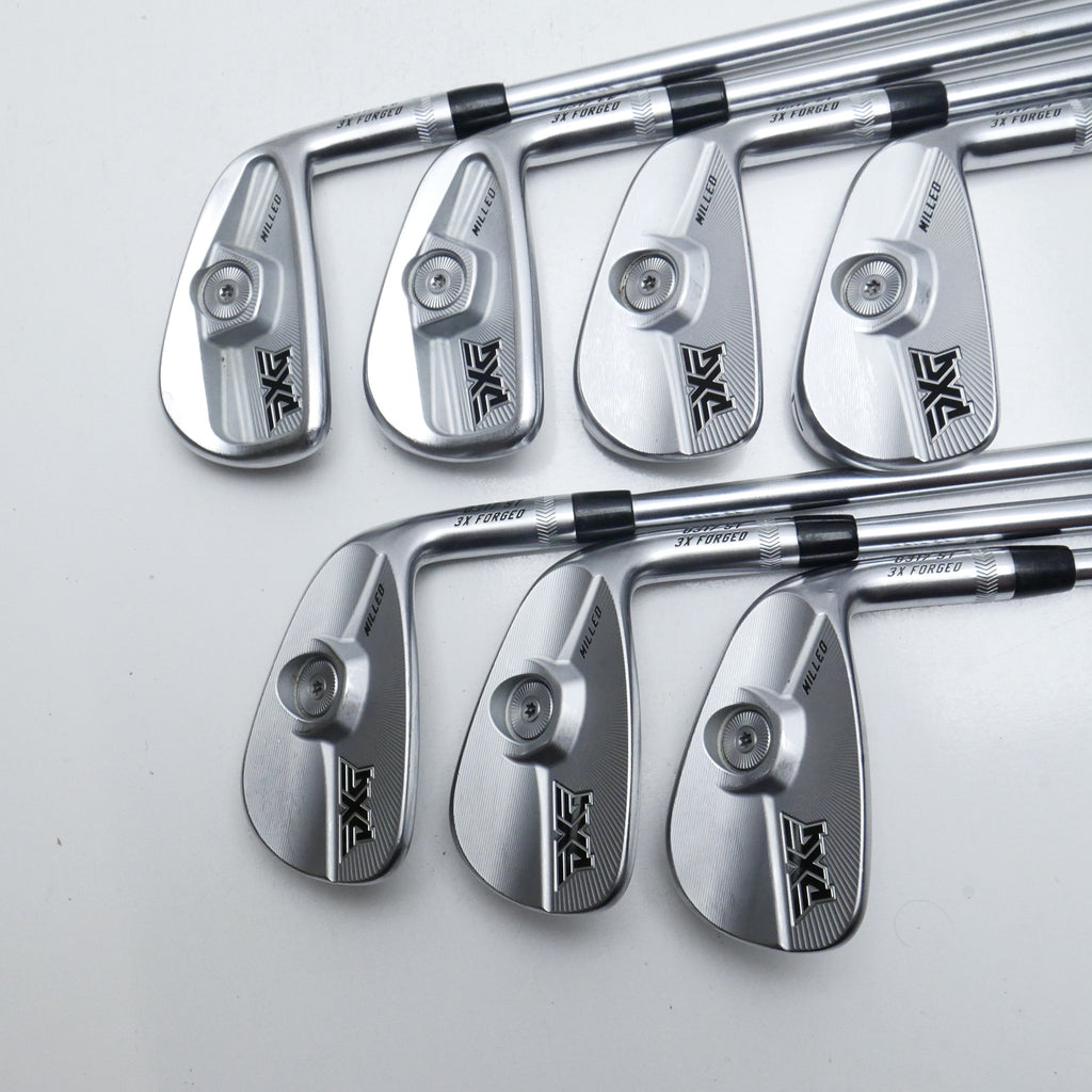 Used PXG 0317 CB & 0317 ST Combo Iron Set / 4 - PW / X-Stiff Flex