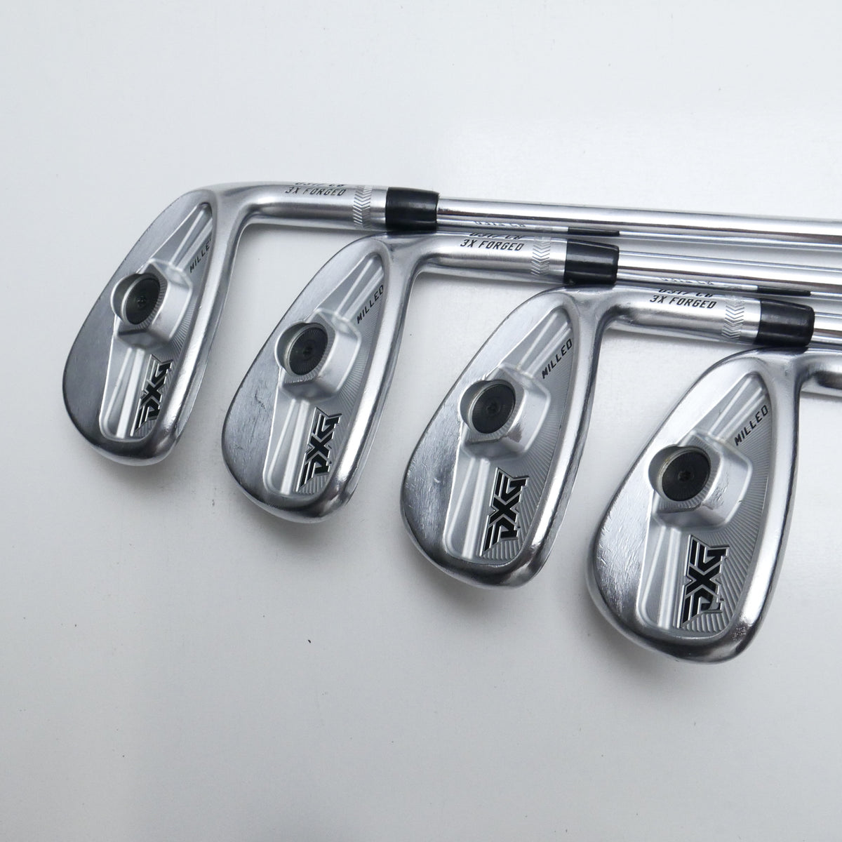 Used PXG 0317 CB Iron Set / 4 - PW + GW / Stiff Flex