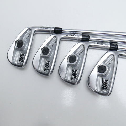 Used PXG 0317 CB Iron Set / 4 - PW + GW / Stiff Flex