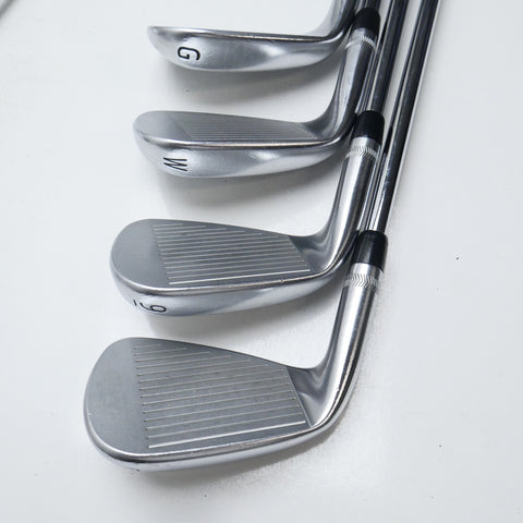 Used PXG 0317 CB Iron Set / 4 - PW + GW / Stiff Flex