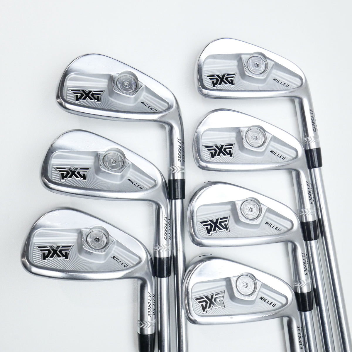 Used PXG 0317 CB Iron Set / 4 - PW / Stiff Flex