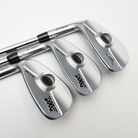 Used PXG 0317 ST 3 X Forged Iron Set / 5 - PW + GW / Stiff Flex / Left-Handed