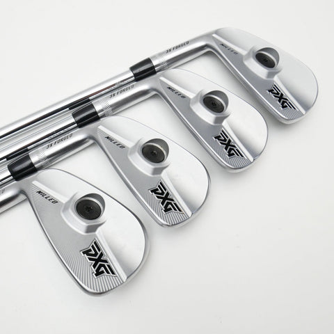 Used PXG 0317 ST 3 X Forged Iron Set / 5 - PW + GW / Stiff Flex / Left-Handed