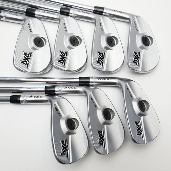 Used PXG 0317 ST 3 X Forged Iron Set / 5 - PW + GW / Stiff Flex / Left-Handed