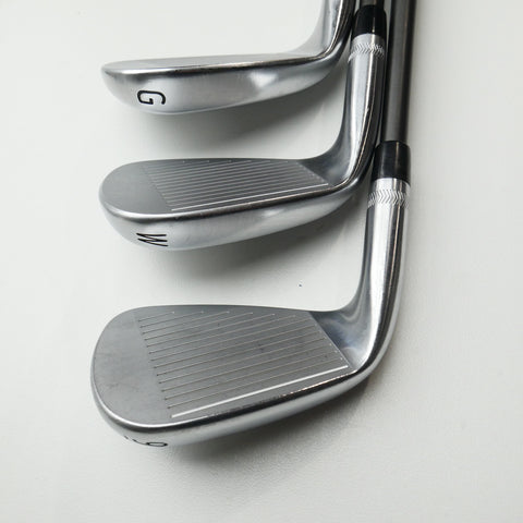 Used PXG 0317 ST 3x Forged Iron Set / 6 - PW + GW / Stiff Flex