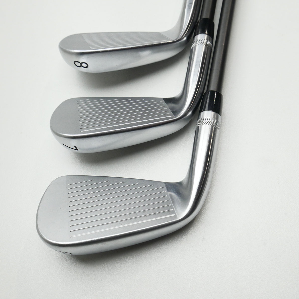 Used PXG 0317 ST 3x Forged Iron Set / 6 - PW + GW / Stiff Flex