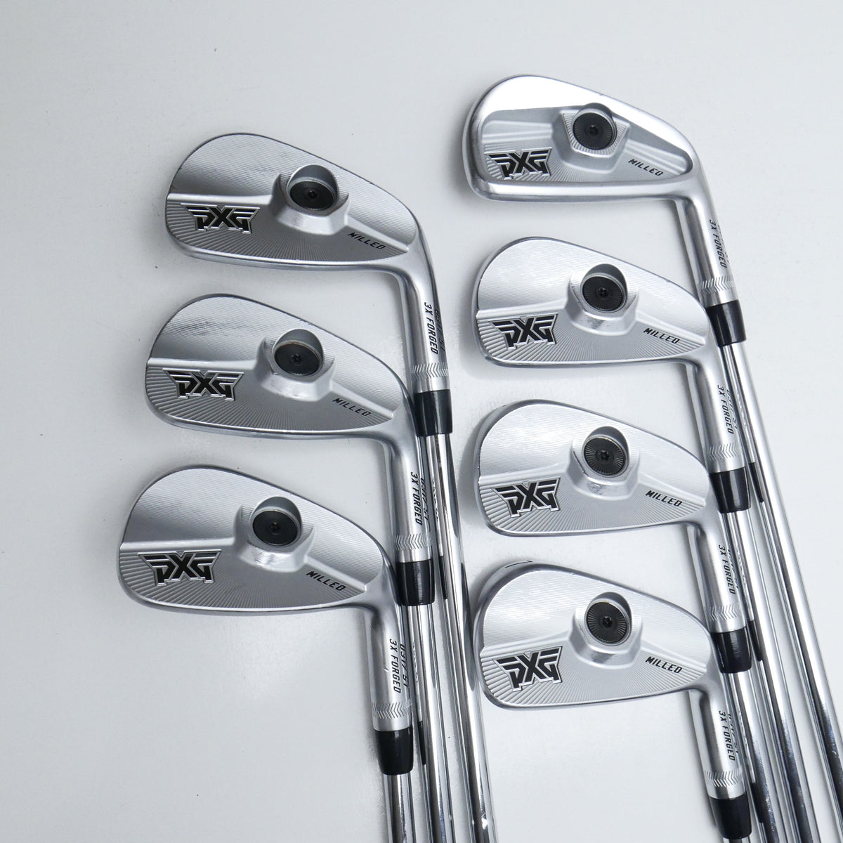 Used PXG 0317 ST & CB 3x Forged Iron Set / 4 - PW / Stiff Flex