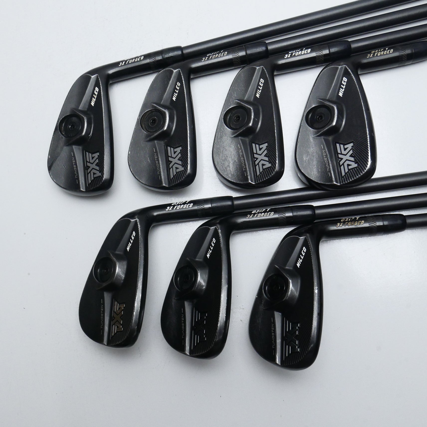 Used PXG 0317 T Iron Set / 5 - PW + GW / Stiff Flex