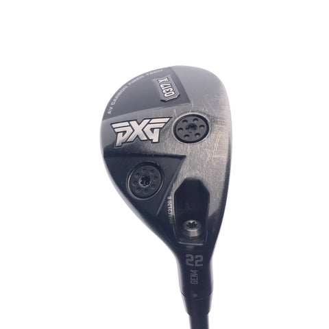 Used PXG 0317 X Gen 4 4 Hybrid / 22 Degrees / Stiff Flex