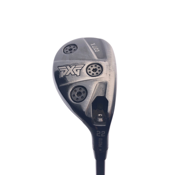 Used PXG 0317 X Proto 4 Hybrid / 22 Degrees / Stiff Flex