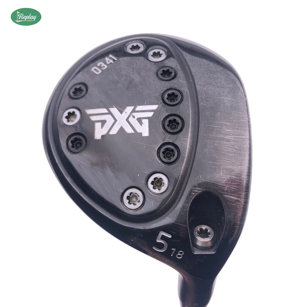 Used PXG 0341 5 Fairway Wood / 18 Degrees / Oban Devotion O3 55GMS Regular Flex