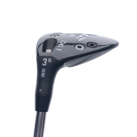Used PXG 0341 X GEN2 3 Fairway Wood / 15 Degrees / X-Stiff Flex / Left-Handed