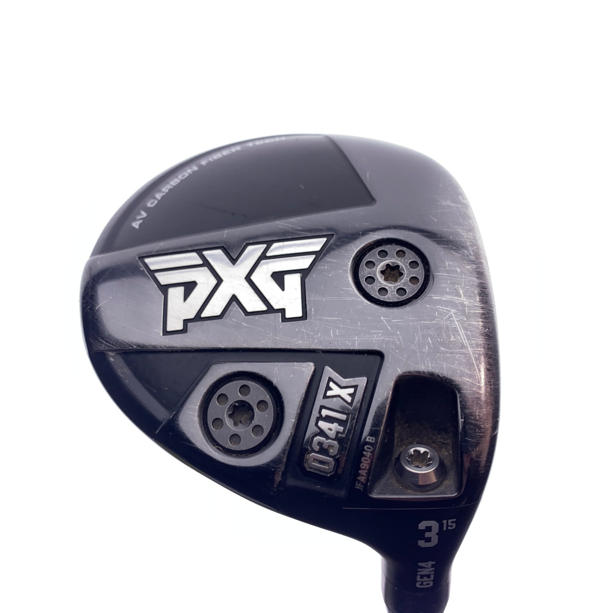Used PXG 0341 X GEN4 3 Fairway Wood / A Series Mid 60W 4 Flex / 15 Deg / Stiff