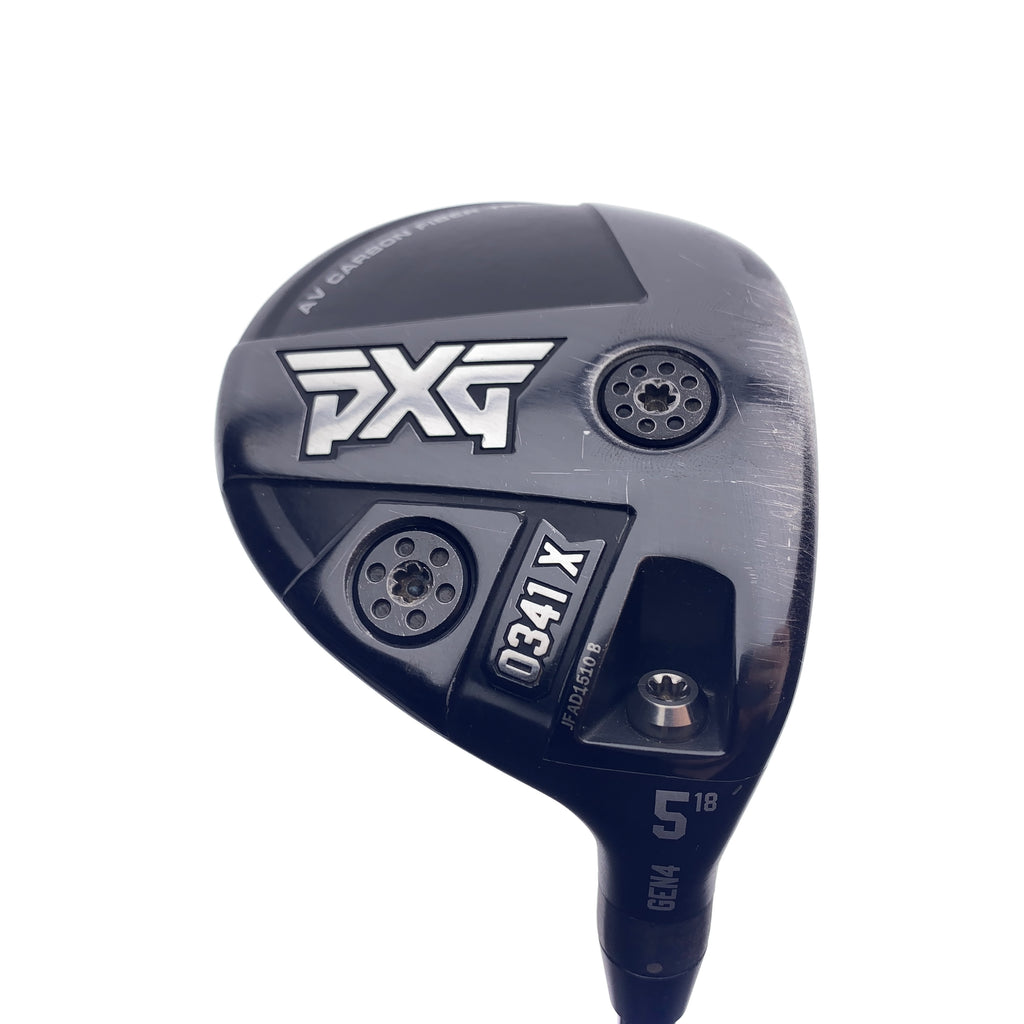 Used PXG 0341 X GEN4 5 Fairway Wood / 18 Degrees / Regular Flex