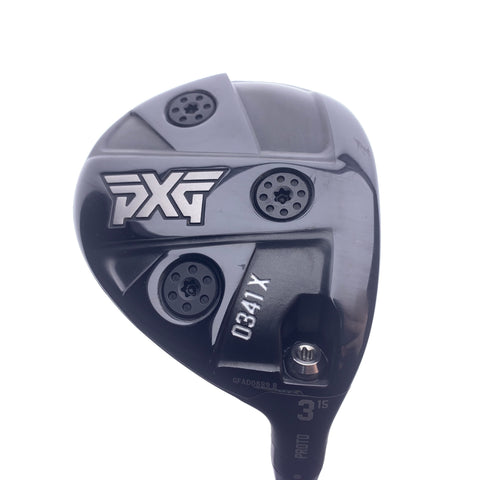 Used PXG 0341 X PROTO 3 Fairway Wood / 15 Degrees / Regular Flex