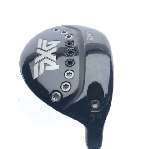 Used PXG 0341X 3 Fairway Wood / 15 Degrees / TOUR AD Stiff Flex