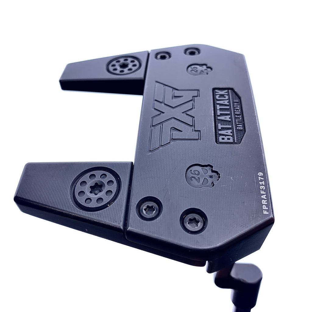 Used PXG Battle Ready II Bat Attack Extreme Darkness Putter / 33.0 Inches