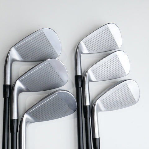 Used PXG Black Ops Chrome Iron Set / 6 - PW + GW / Senior Flex