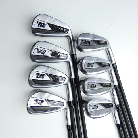 Used PXG Black Ops Chrome Iron Set / 6 - SW + GW + LW / Regular Flex
