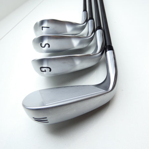 Used PXG Black Ops Chrome Iron Set / 6 - SW + GW + LW / Regular Flex