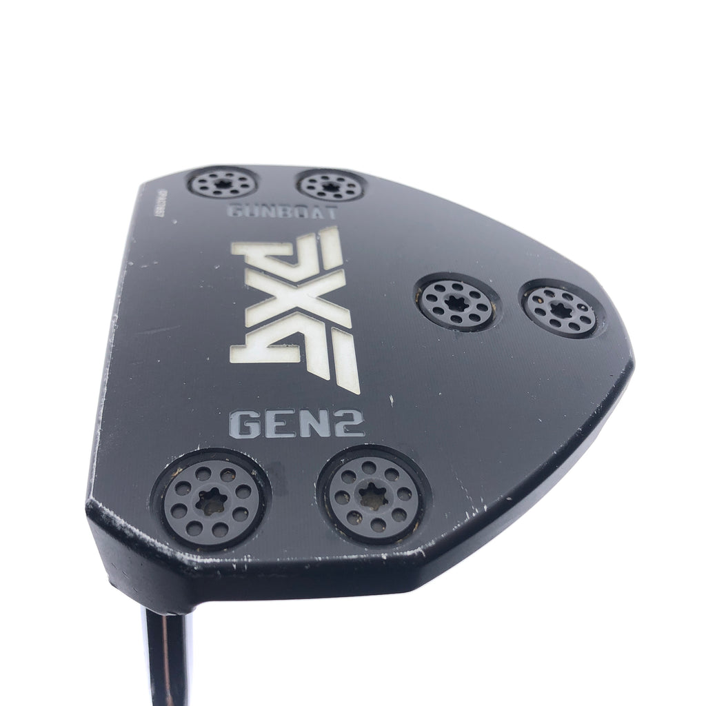 Used PXG Gunboat GEN2 Black Putter / 34.0 Inches / Left-Handed