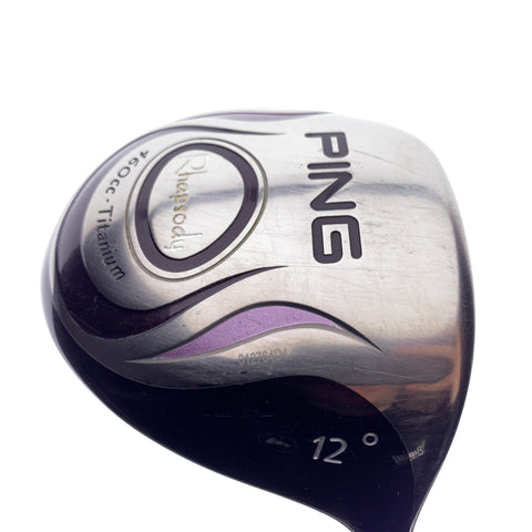 Used Ping 2008 Rhapsody Driver / 12.0 Degrees / Ladies Flex