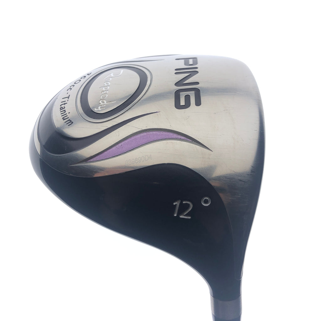 Used Ping 2008 Rhapsody Driver / 12.0 Degrees / Ladies Flex
