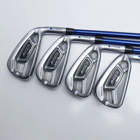 Used Ping Anser Forged 2013 Iron Set / 3 - PW / Regular Flex