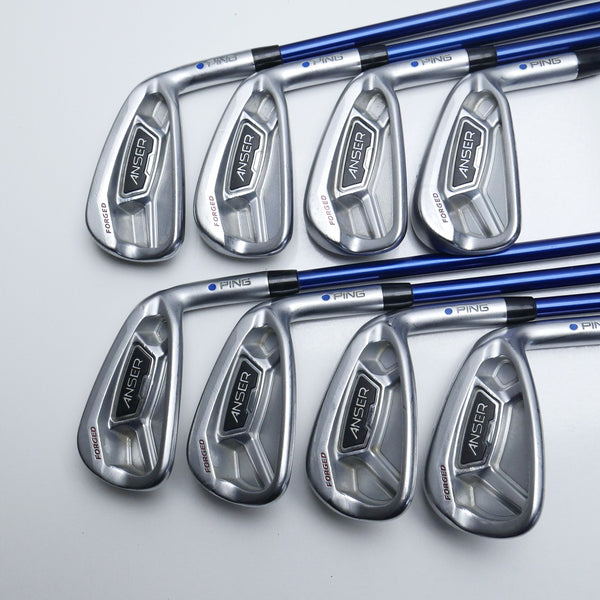 Used Ping Anser Forged 2013 Iron Set / 3 - PW / Regular Flex