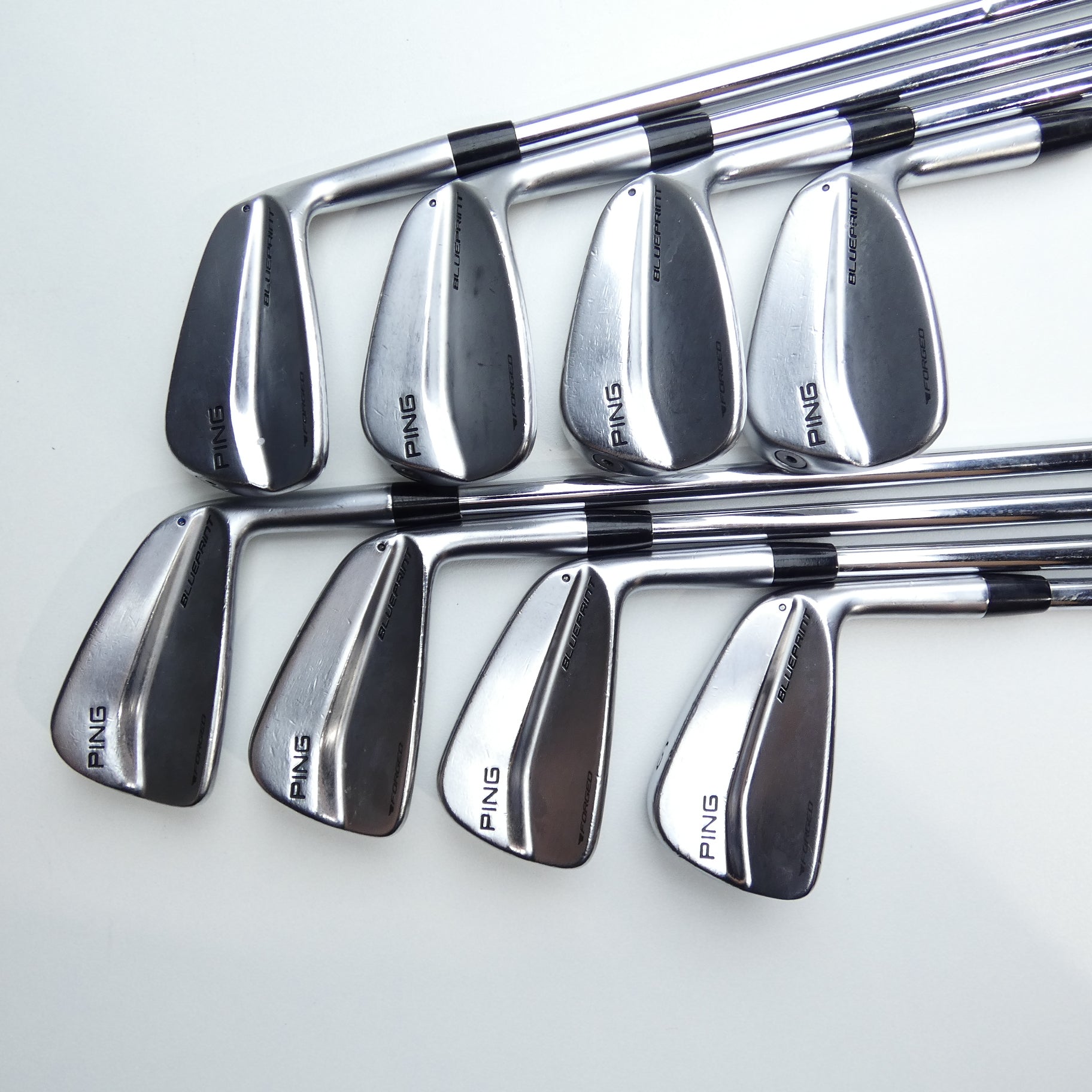 Used Ping Blueprint Iron Set / 3 - PW / X-Stiff Flex