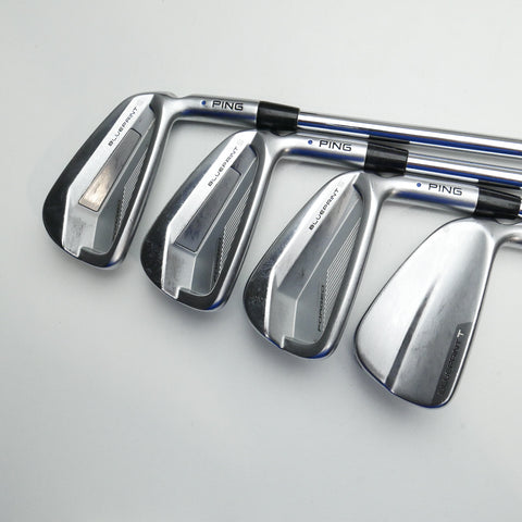 Used Ping Blueprint S & Blueprint T Combo Set Iron Set / 4 - PW / Stiff Flex