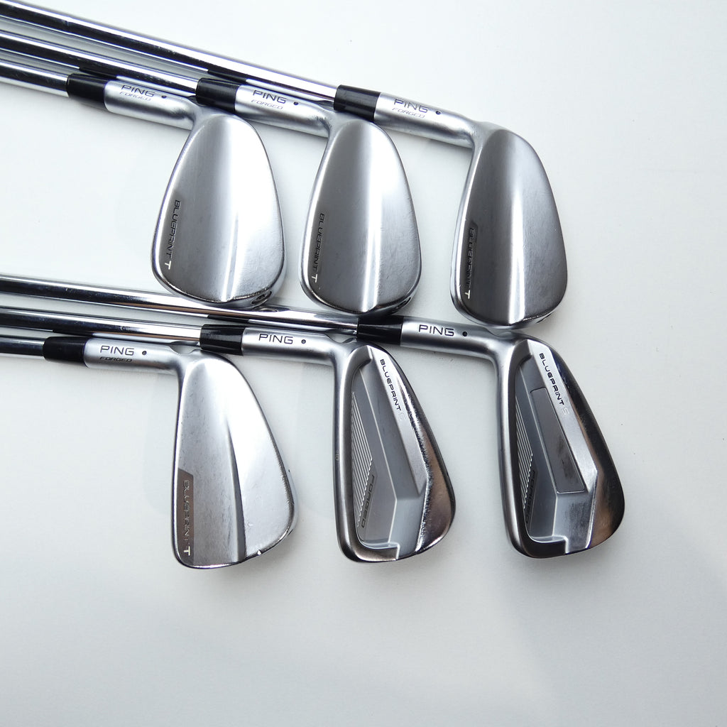 Used Ping Blueprint S & Blueprint T Combo Set Iron Set / 5 - PW / Stiff / LH