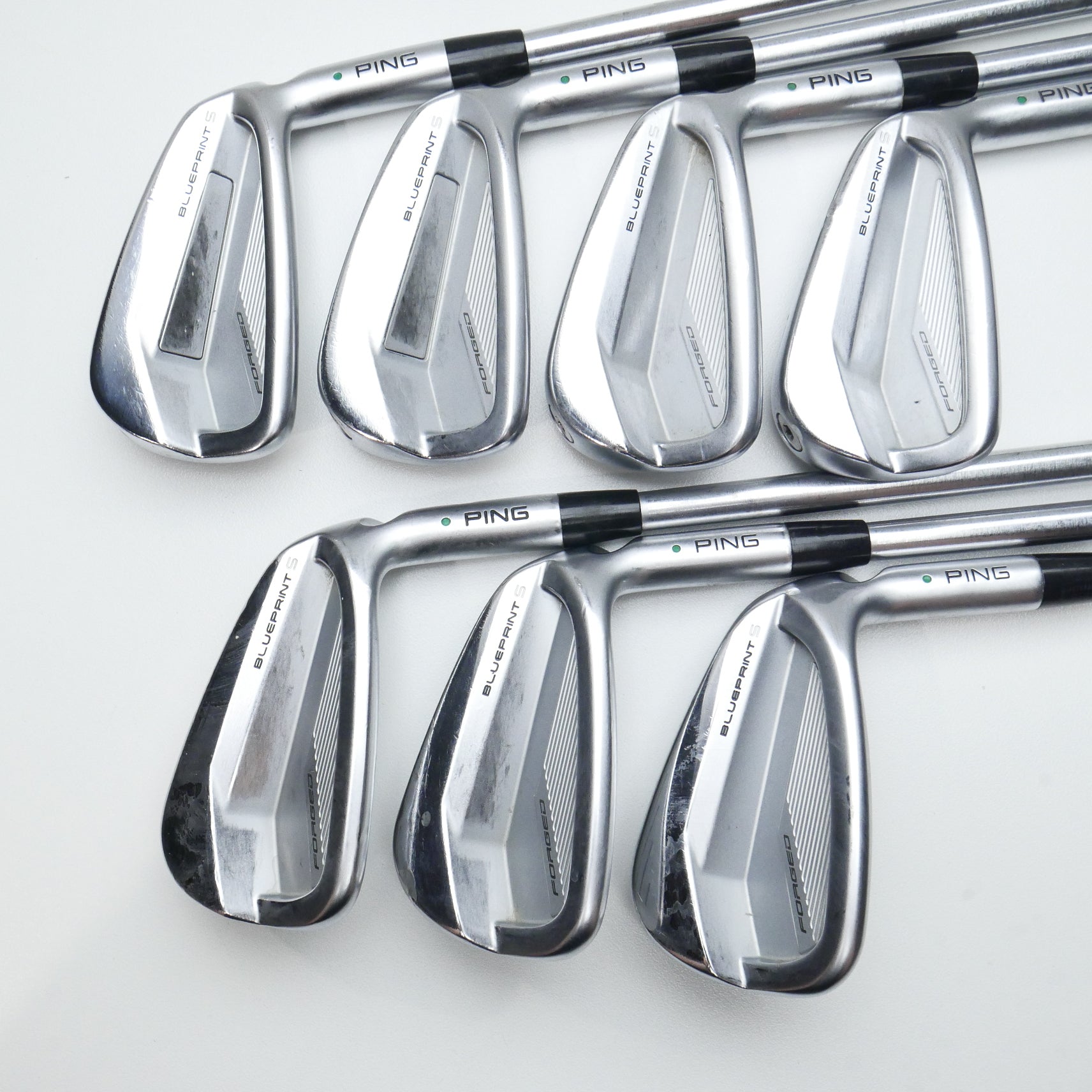 Used Ping Blueprint S Iron Set / 4 - PW / X-Stiff Flex