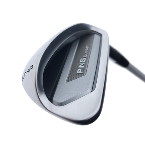 Used Ping BunkR Sand Wedge / 64.0 Degrees / Ladies Flex