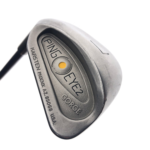 Used Ping Eye2 Gorge Lob Wedge / 60.0 Degrees / Regular Flex / Left-Handed