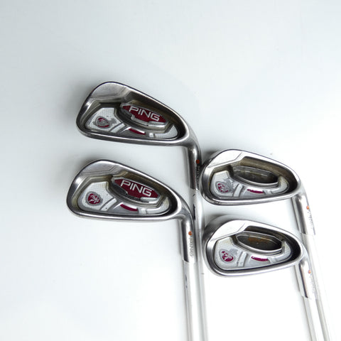 Used Ping Faith Iron Set / 7 - PW / Ladies Flex