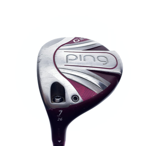 Used Ping G LE 2 7 Fairway Wood / 26.0 Degrees / Ladies Flex / Left-Handed