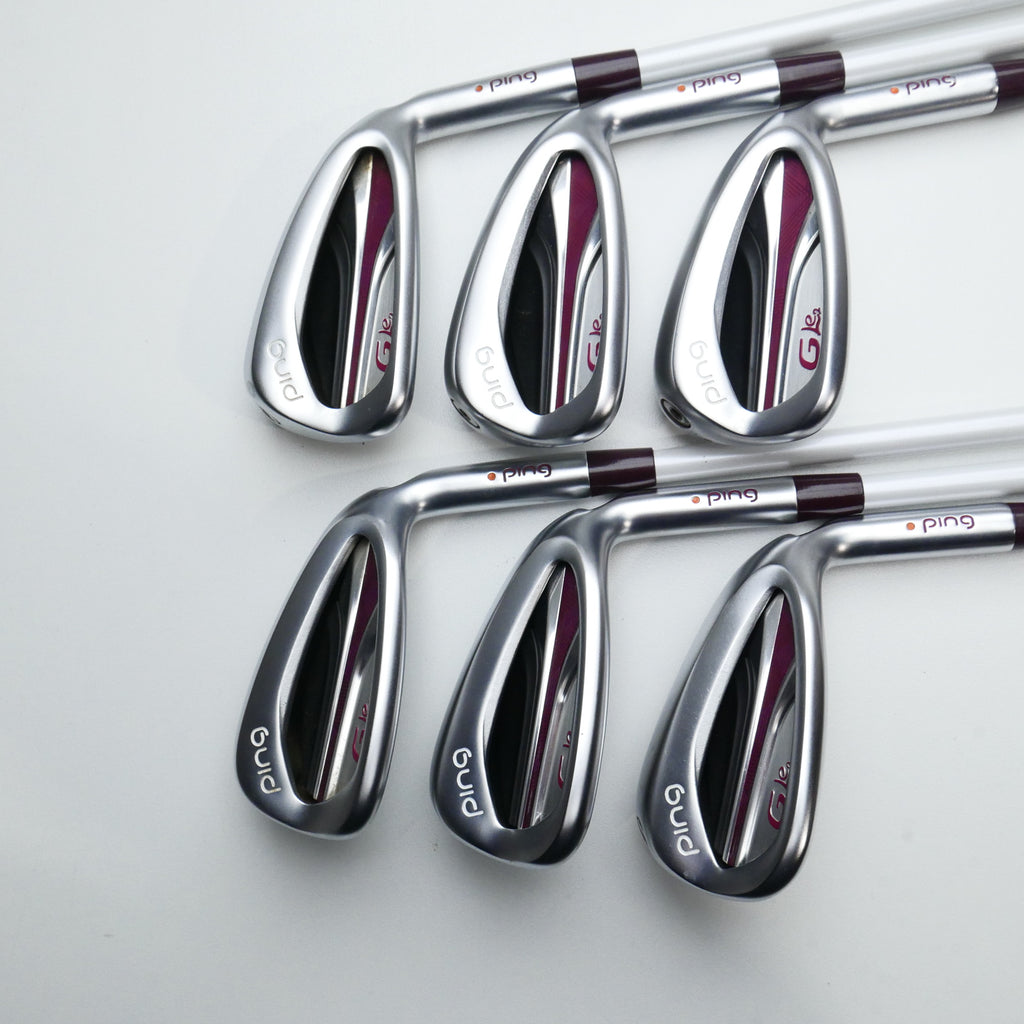 Used Ping G LE 2 Iron Set / 7 - SW + GW / Ladies Flex