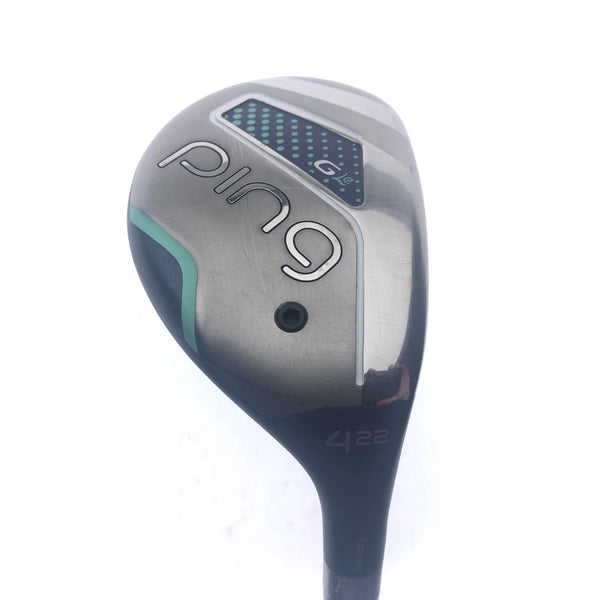 Used Ping G LE 4 Hybrid / 22 Degrees / Soft Regular Flex