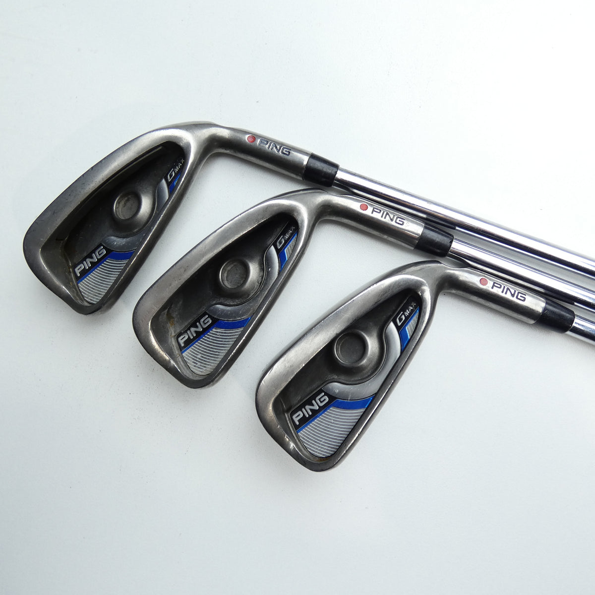 Used Ping G Max Iron Set / 4 - 9 IRON / Stiff Flex