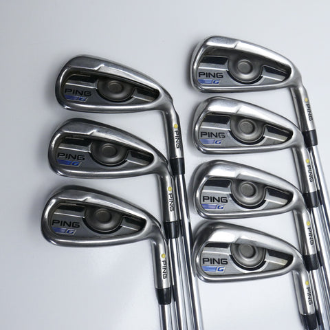 Used Ping G Series Iron Set / 4 - PW / Stiff Flex